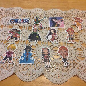 One Piece Anime Stickers bundle